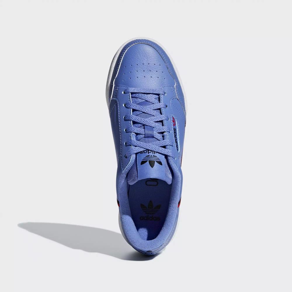 Adidas Continental 80 Tenis Morados Para Niña (MX-51317)